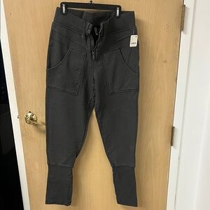 Free People Charcoal Casual Pants
